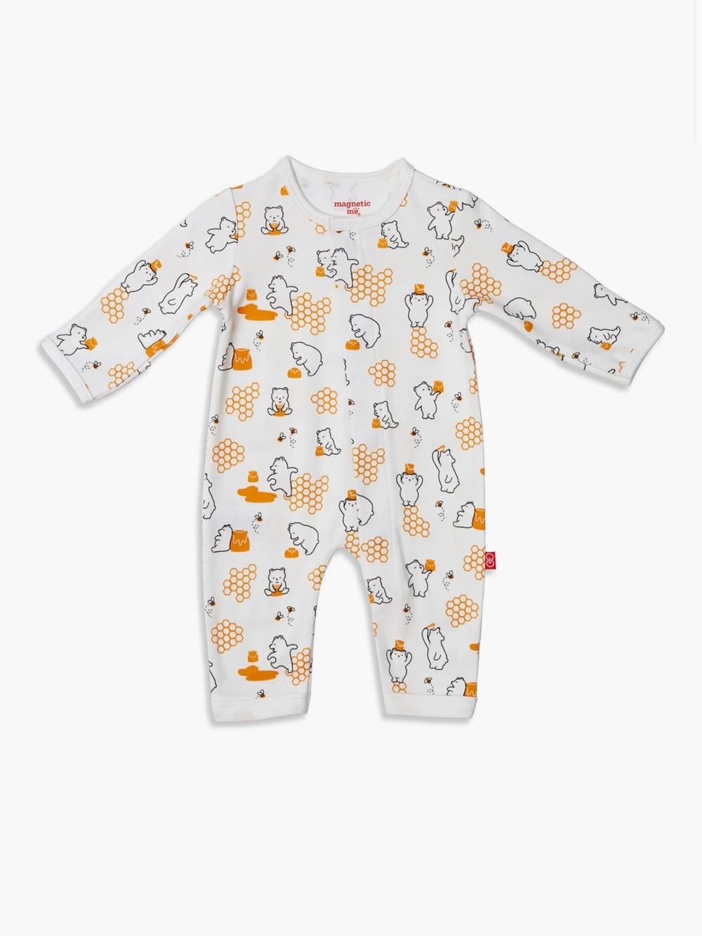 Brand New Magnetic Me Honey Bee Mine Organic Cotton Onesie 3-6 Months